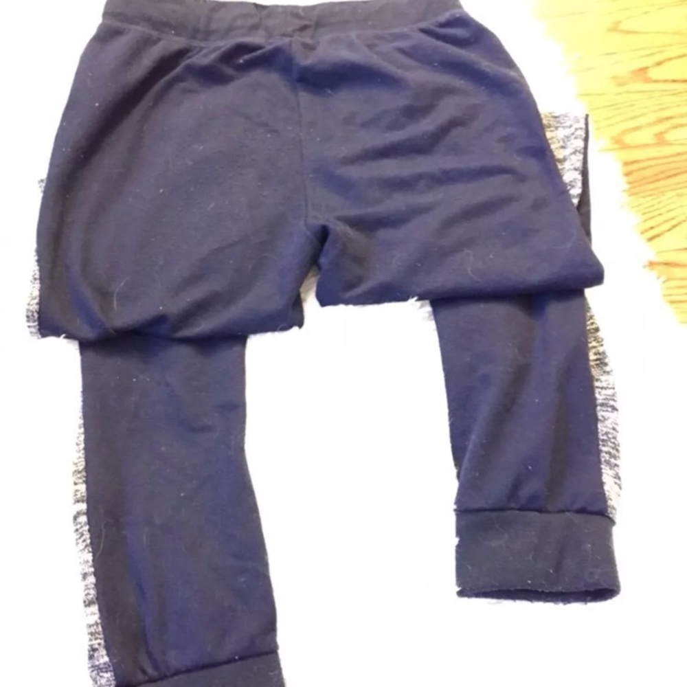 Navy blue sweatpants